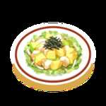 【ポケスリ】くだけるアボカドサラダの料理レシピのサムネイル画像