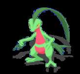 【ポケスリ】ジュプトルの性能・進化・出現フィールドと色違い情報のサムネイル画像