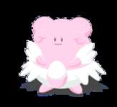 【ポケスリ】ハピナスの性能・進化・出現フィールドと色違い情報のサムネイル画像