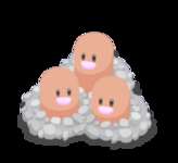 【ポケスリ】ダグトリオの性能・進化・出現フィールドと色違い情報のサムネイル画像