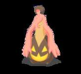 【ポケスリ】パンプジン(おおきいサイズ)の性能・進化・出現フィールドと色違い情報のサムネイル画像