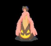 【ポケスリ】パンプジン(ふつうのサイズ)の性能・進化・出現フィールドと色違い情報のサムネイル画像