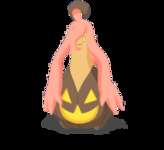 【ポケスリ】パンプジン(とくだいサイズ)の性能・進化・出現フィールドと色違い情報のサムネイル画像